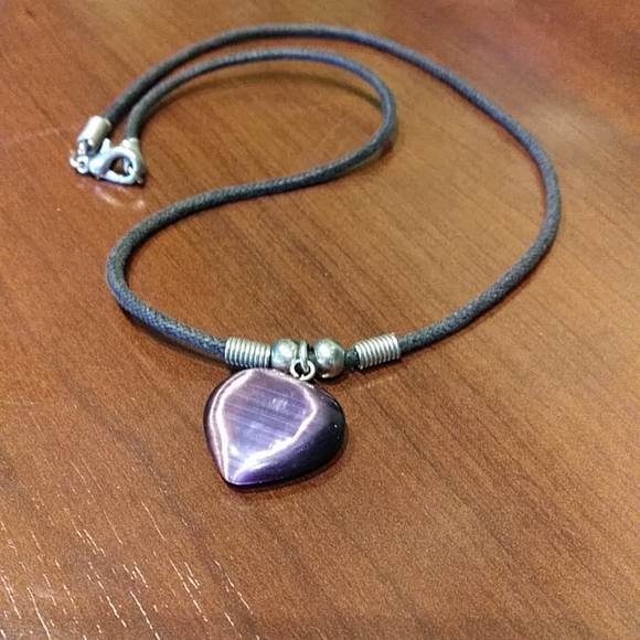 Vintage heart pendant necklace - Picture 2 of 5